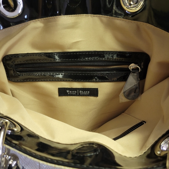 White House Black Market Carry All Tote - Picture 6 of 8